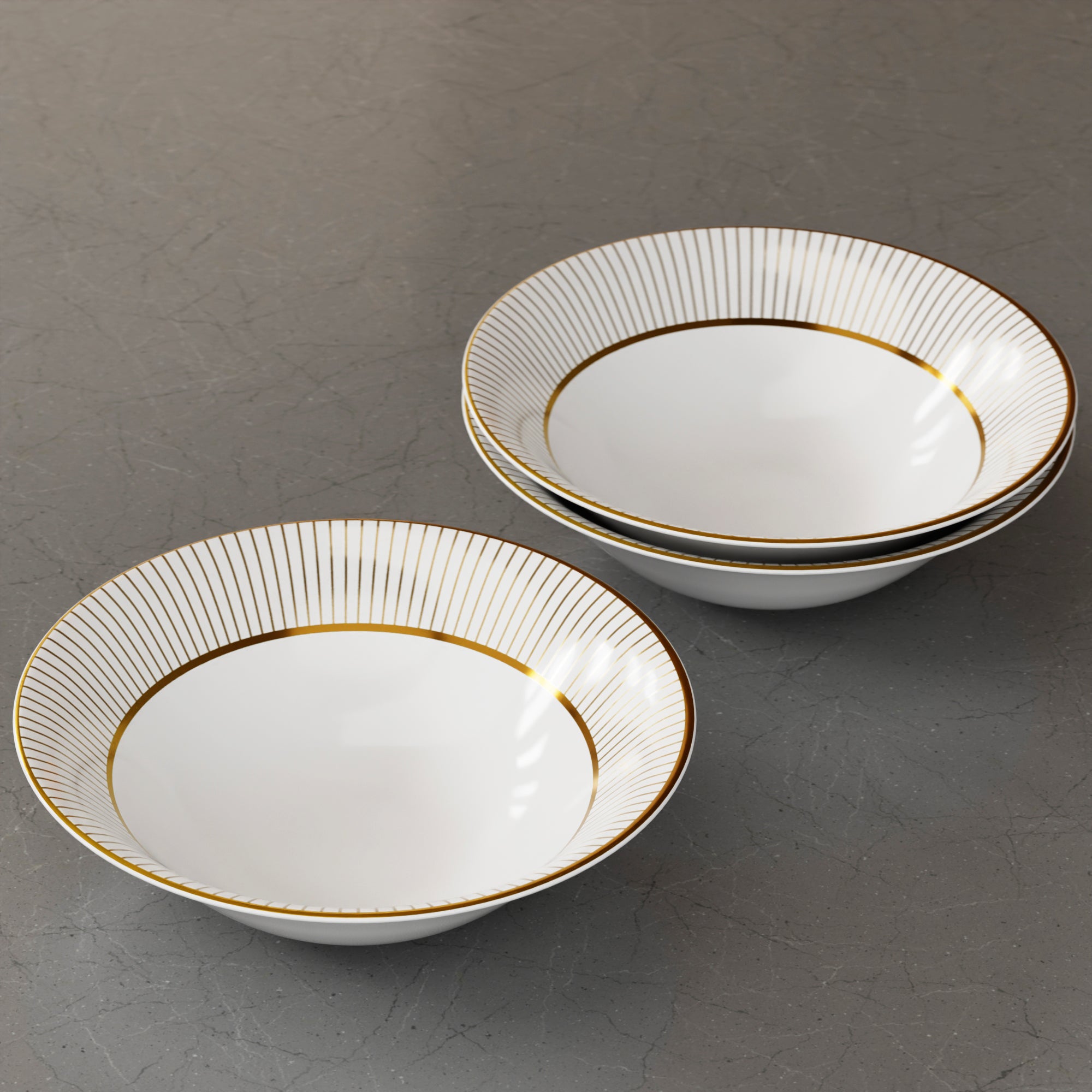 Cannes Glow - 3pc Serving Bowl Set