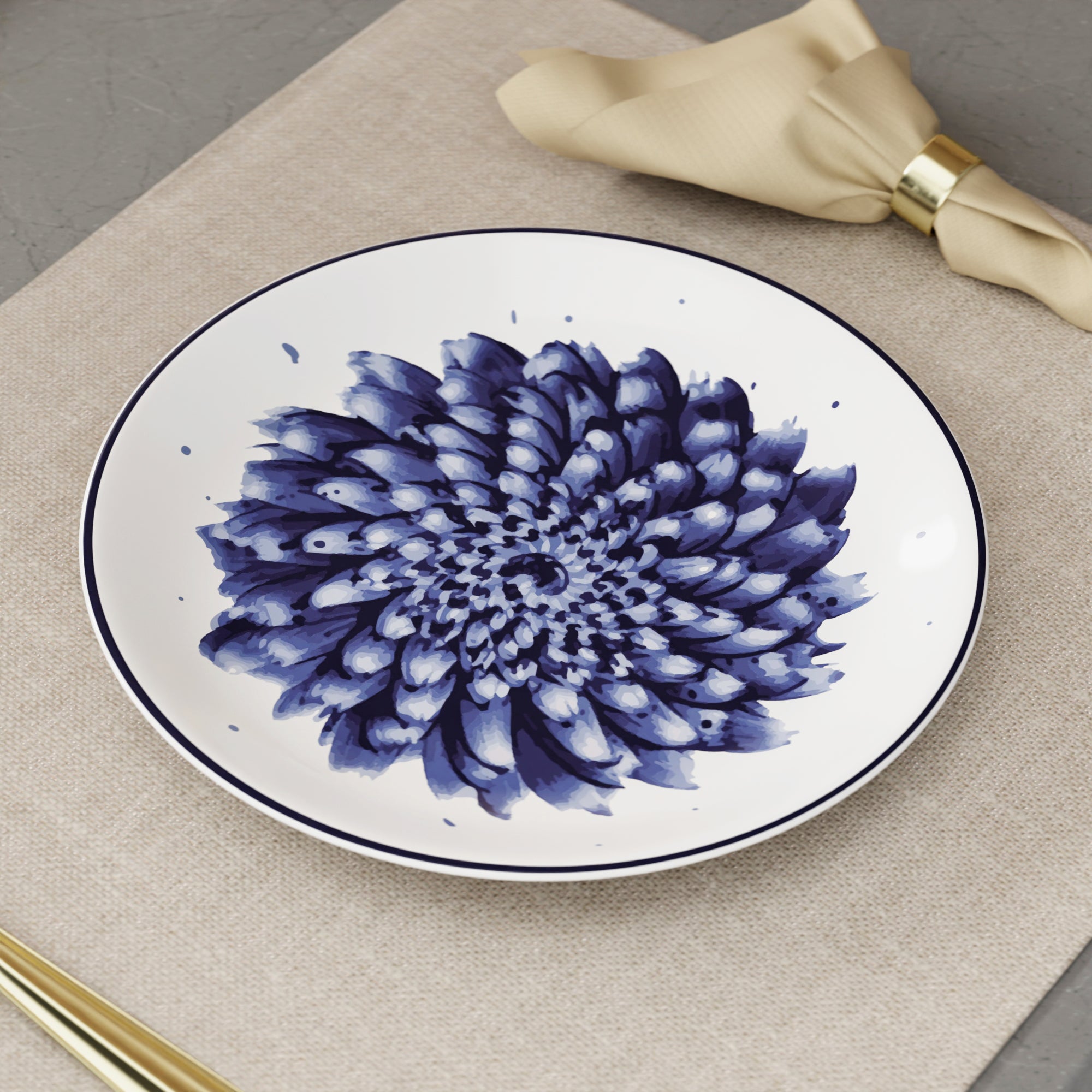Paris Fleur - 6pc Dinner Plate Set