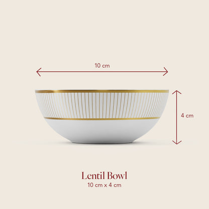 Cannes Glow - 6pc Lentil Bowl Set