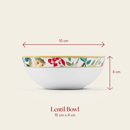 Chantilly Evening - 6pc Lentil Bowl Set