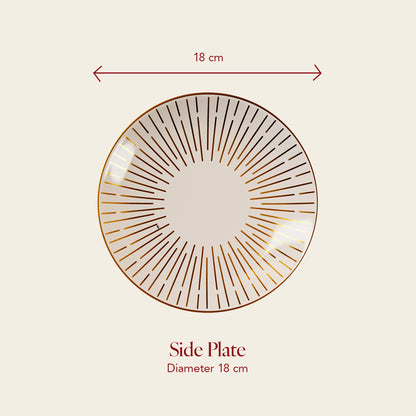 Cannes Glow - 6pc Side Plate Set