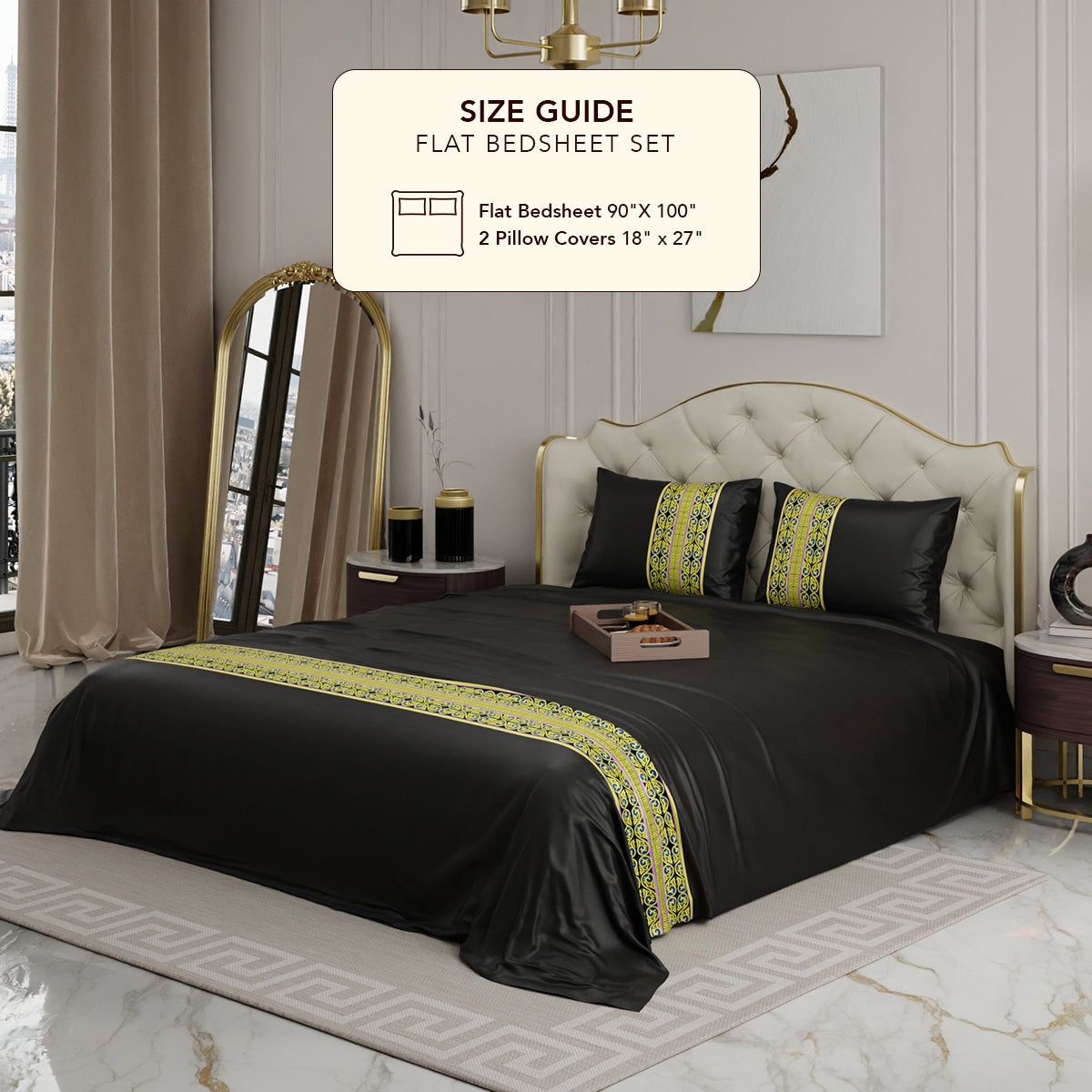 Dark Dynasty Bedsheet Set