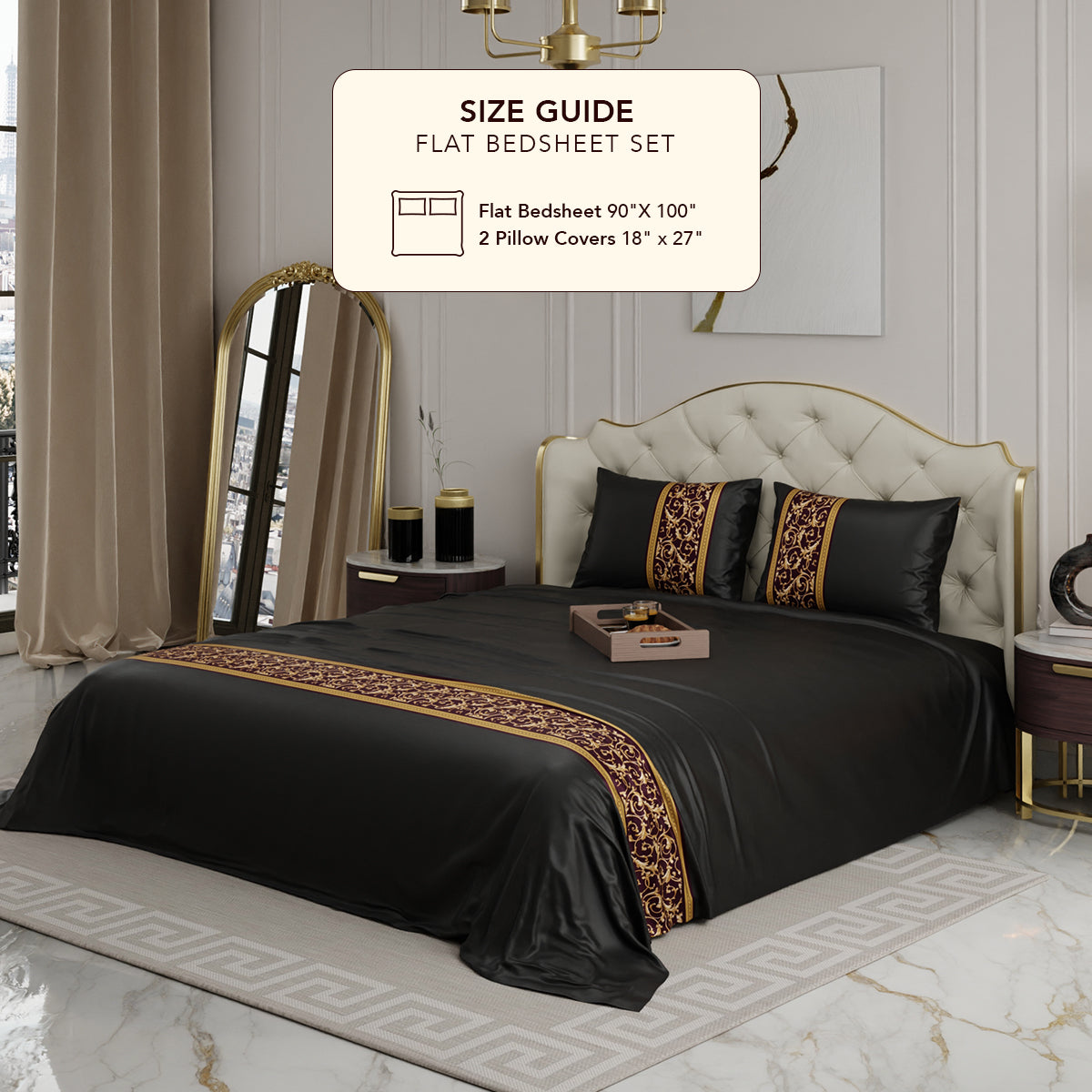 Versailles Vista Grandeur Bedsheet Set