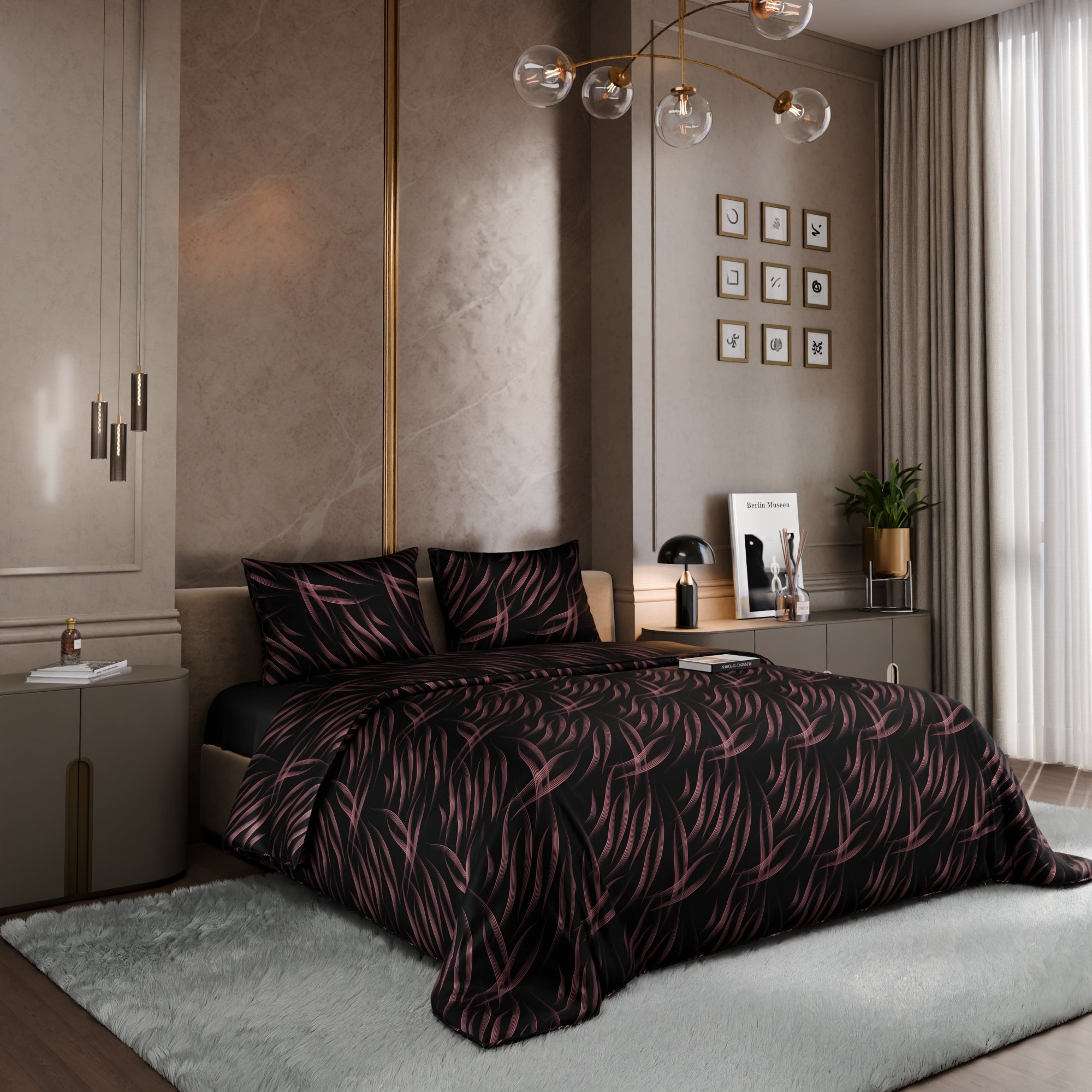 Noir Rouge Comforter