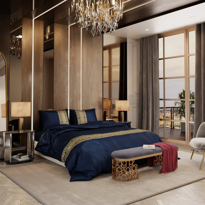 Imperial Indigo Comforter Set