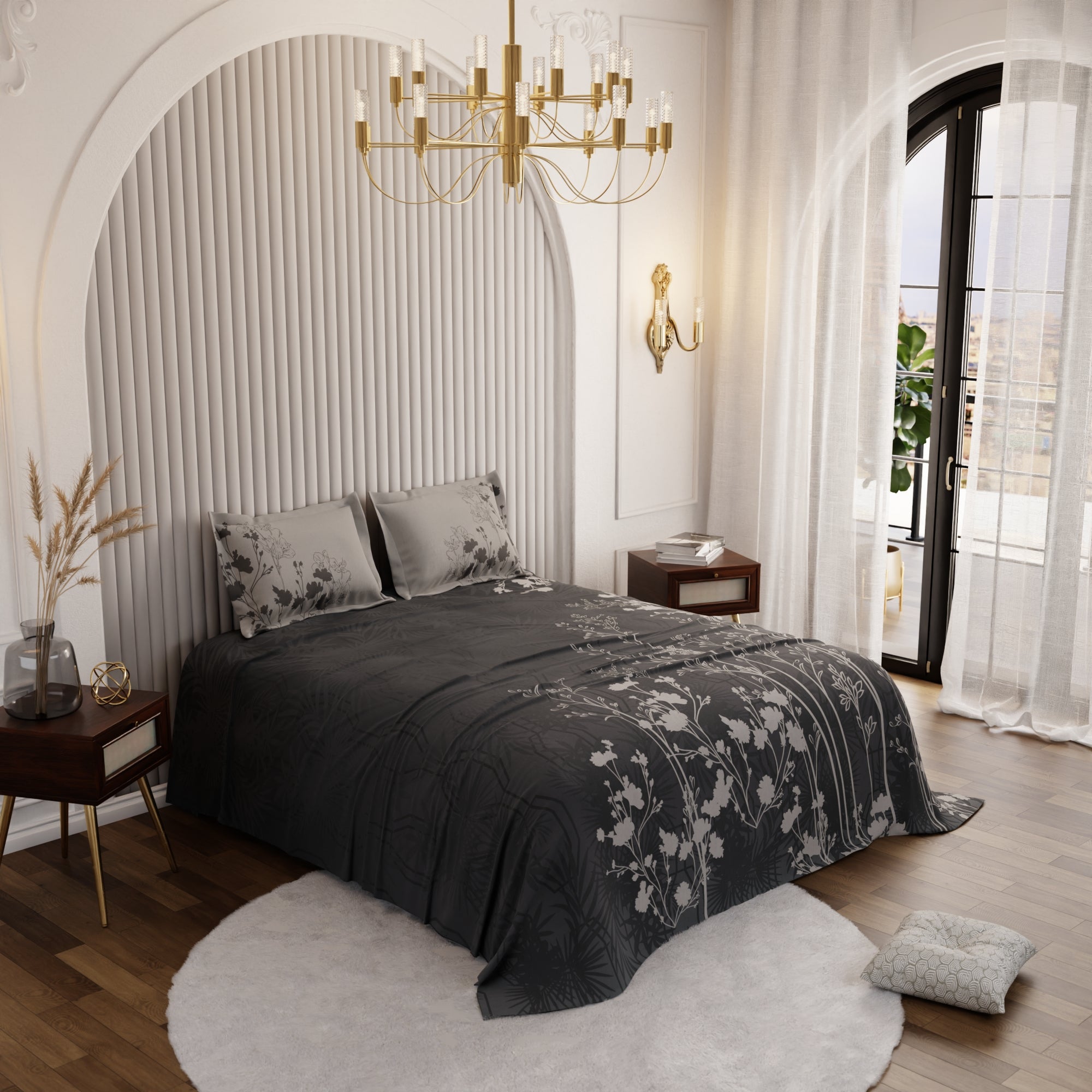 Truffle Canopy Bedsheet Set