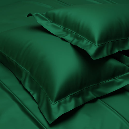 Emerald Green Pillow Covers - Set of 2