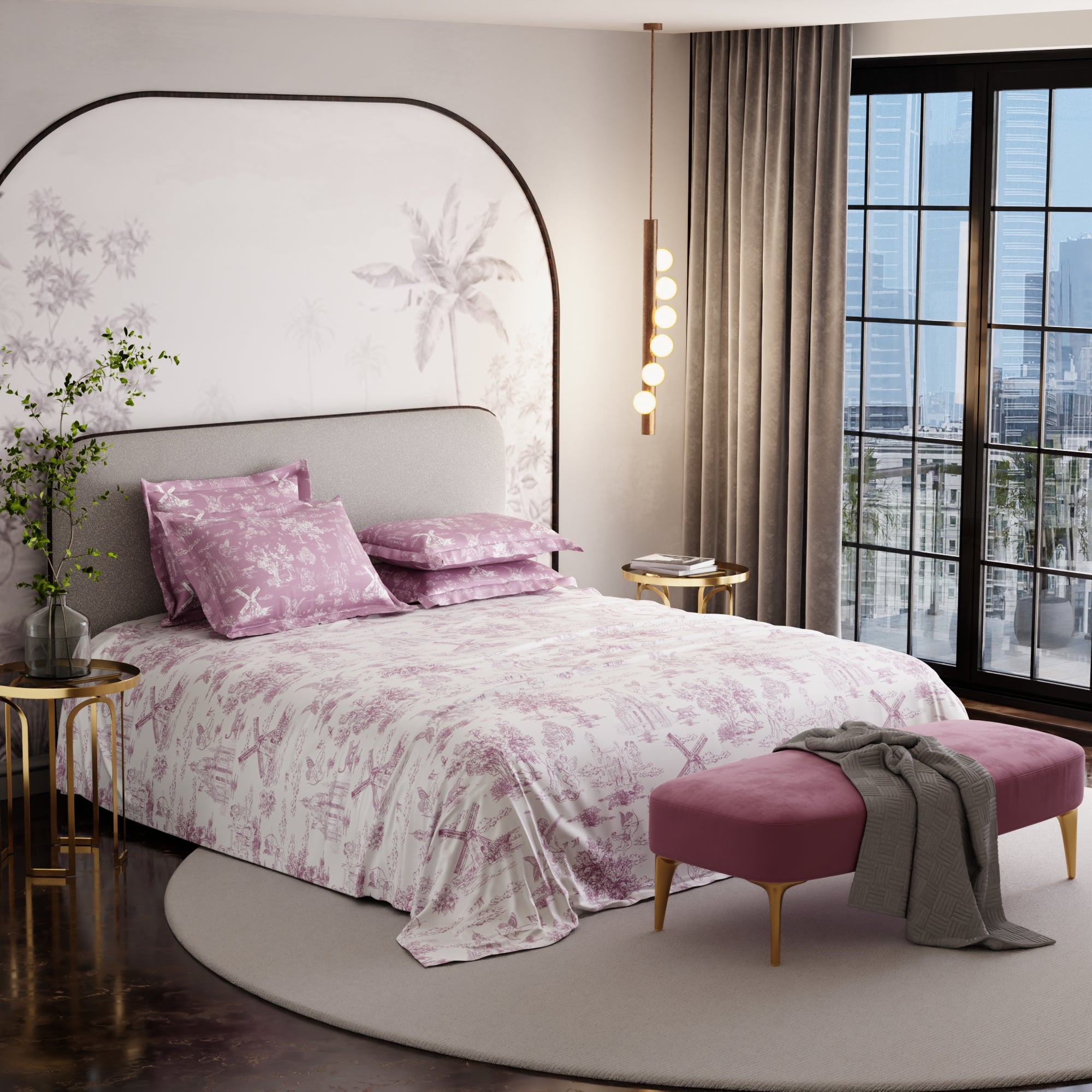 Blushwood 300TC 100% Cotton Bedsheet Set