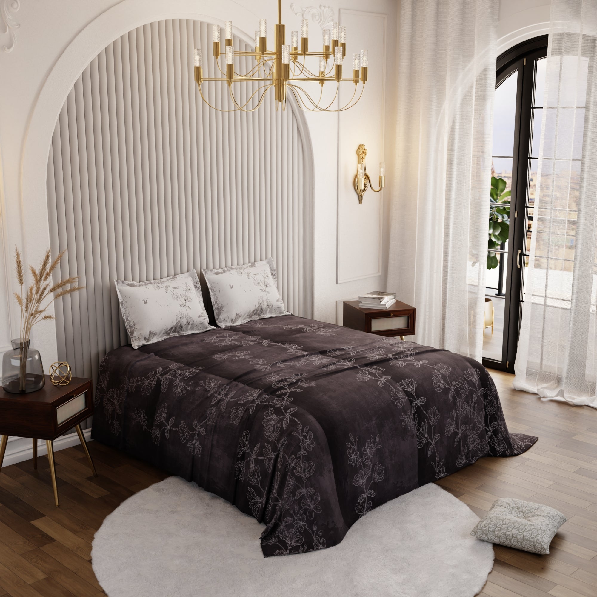 Cocoa Patina Bedsheet Set