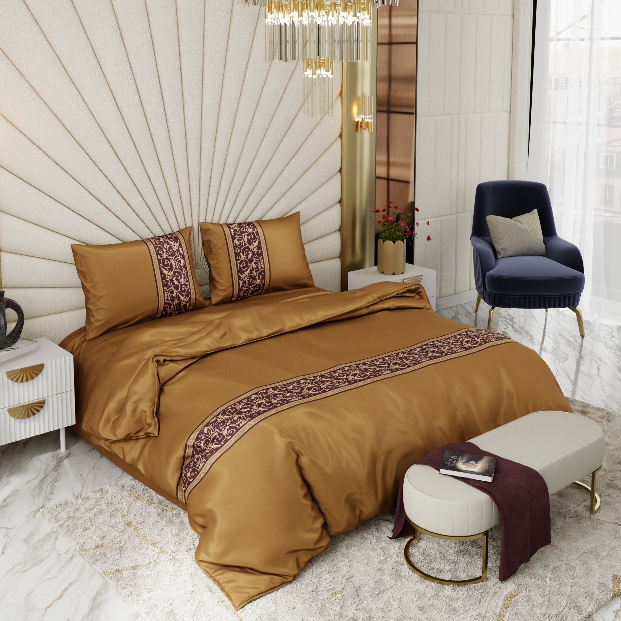Grandeur of the Sun King Comforter Set