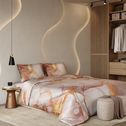 Serenade in Champagne Comforter