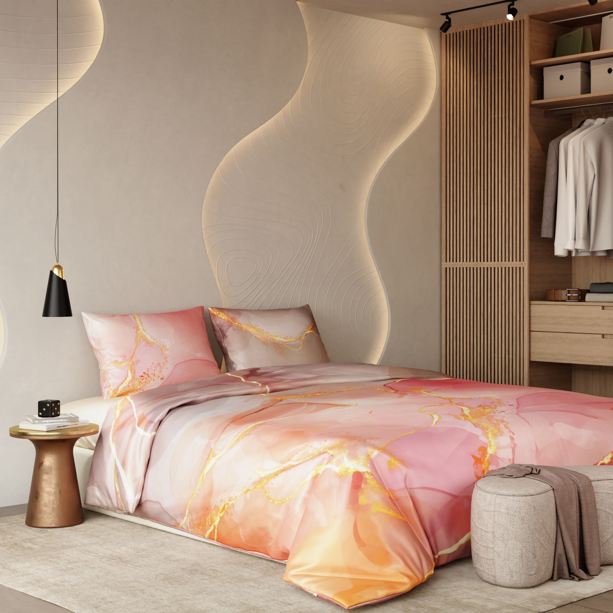 Dawn’s Brushstroke Bed in a Bag