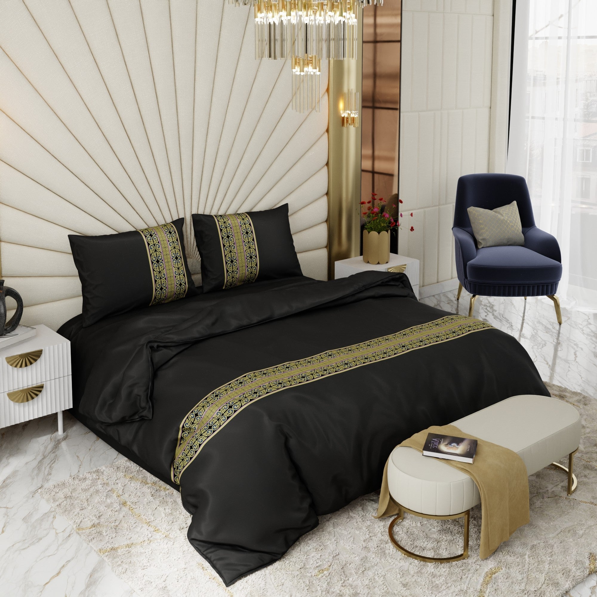 Dark Dynasty Comforter Set