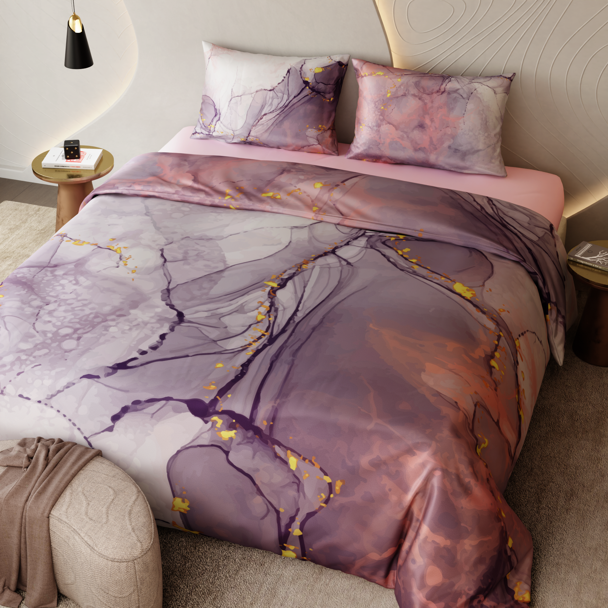 Beneath Lavender Skies Bed in a Bag