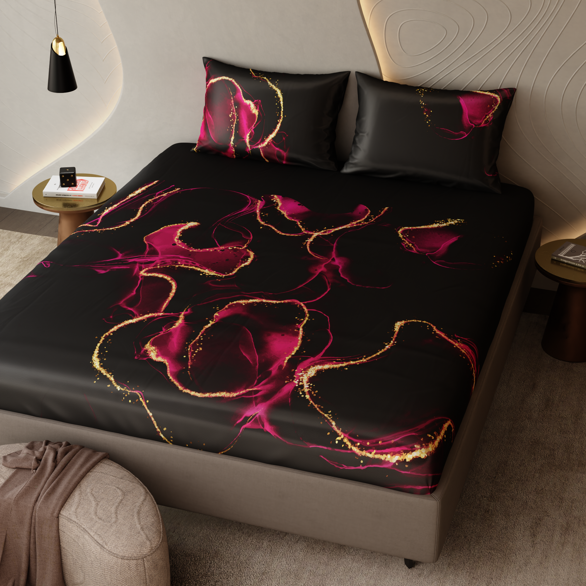 Bloom of Eternity Fitted Bedsheet Set