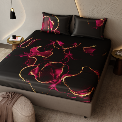 Bloom of Eternity Fitted Bedsheet Set