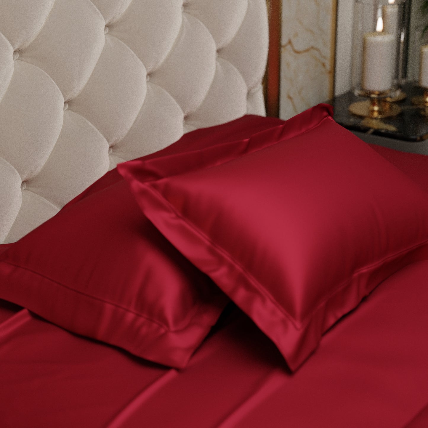 Flirty Red Pillow Covers - Set of 2