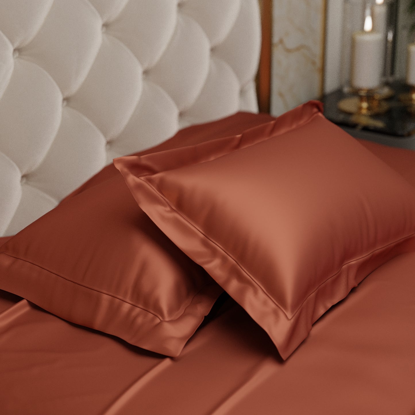 Melted Caramel Pillow Covers - Set of 2