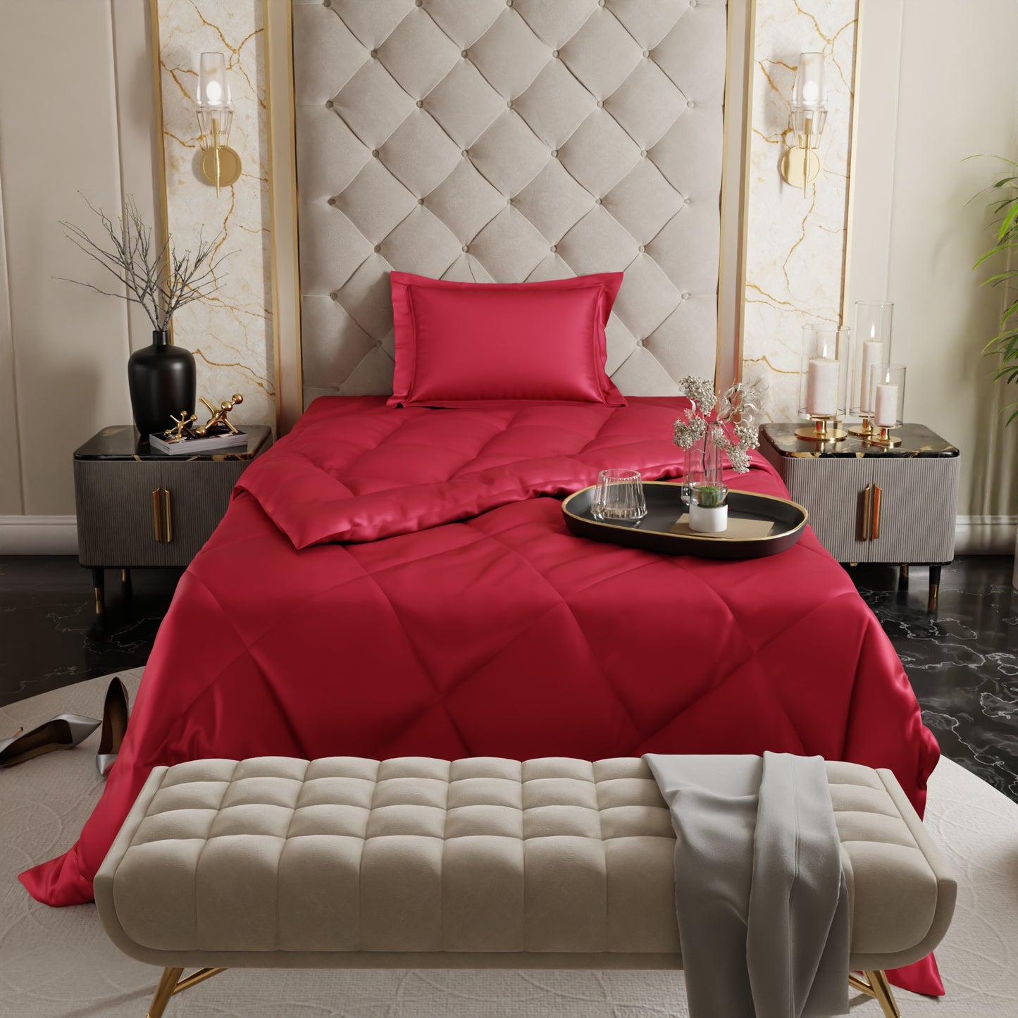 Flirty Red Comforter