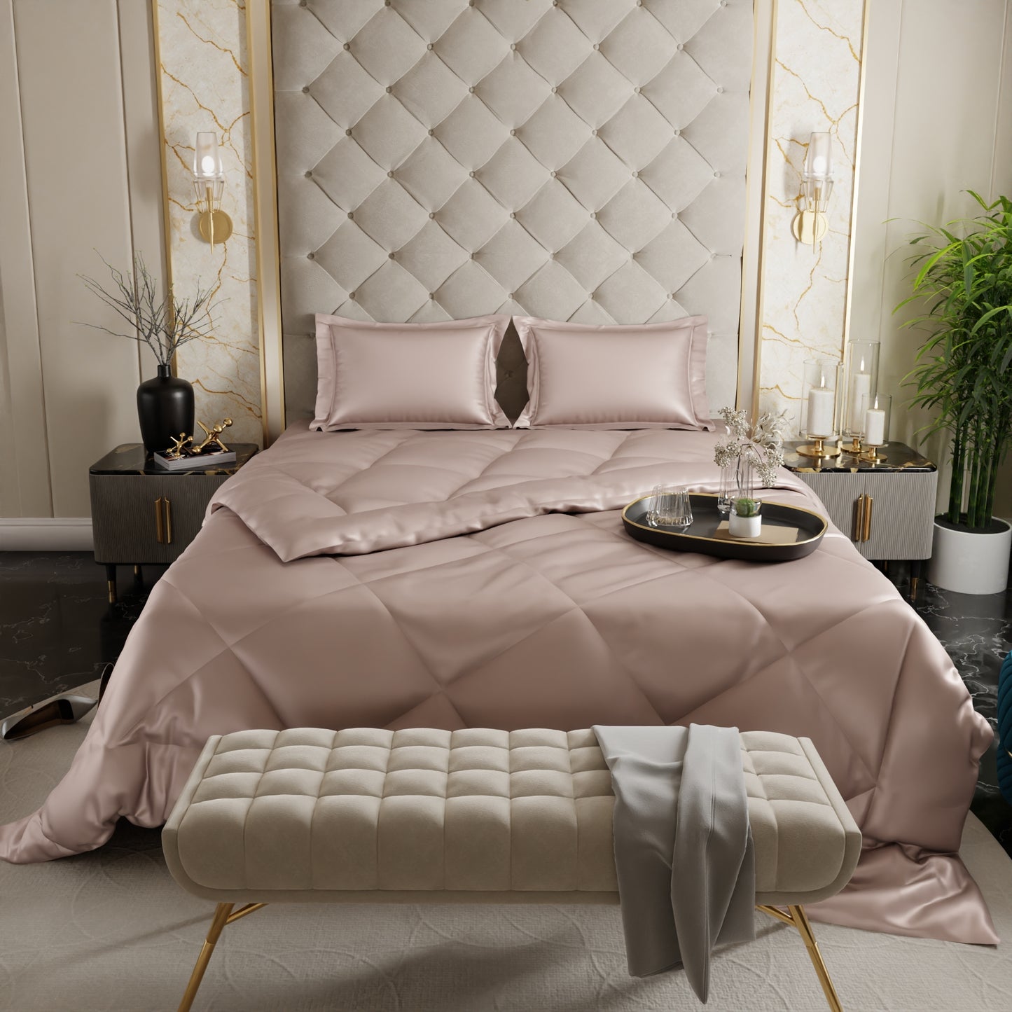 Champagne Comforter