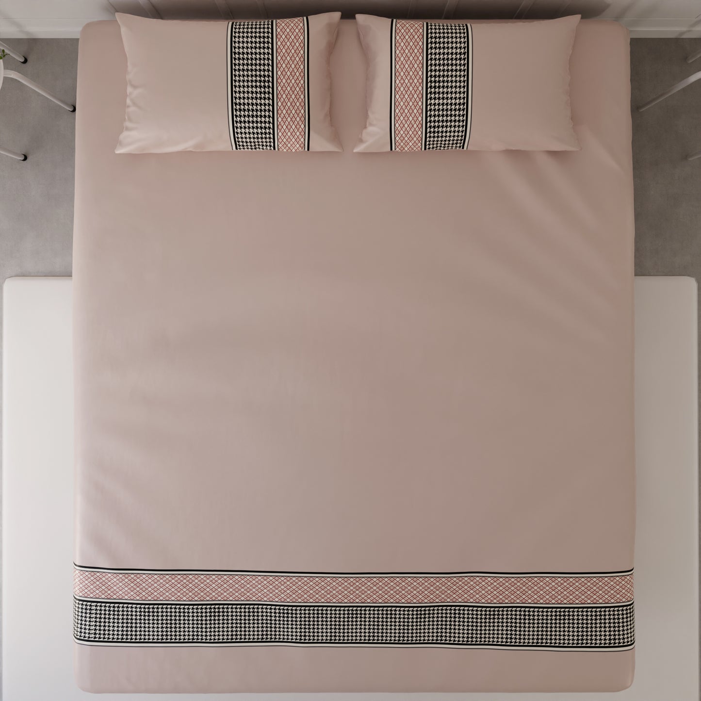 Estate of Kings Sheet - Champagne Comforter Bundle