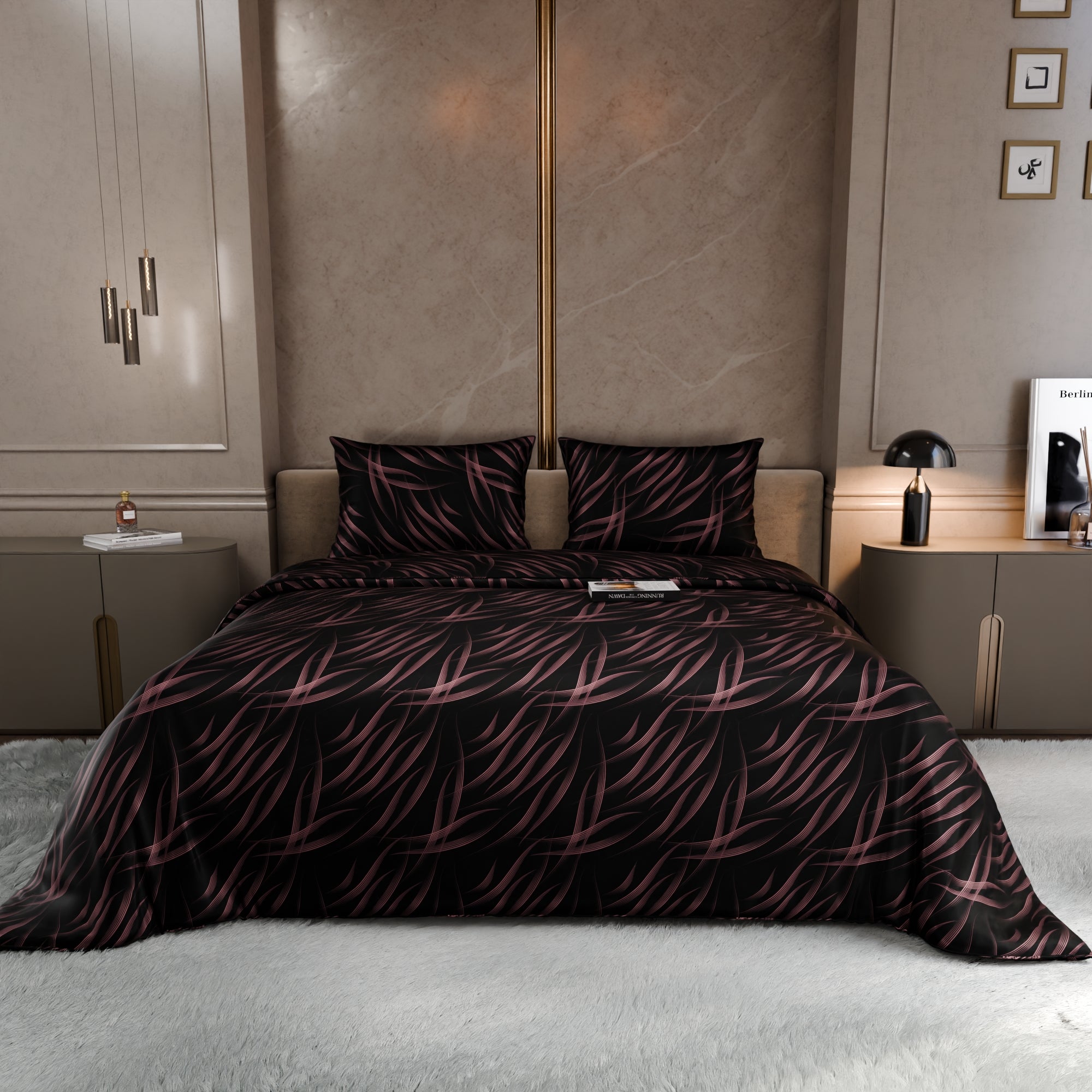 Noir Rouge Comforter