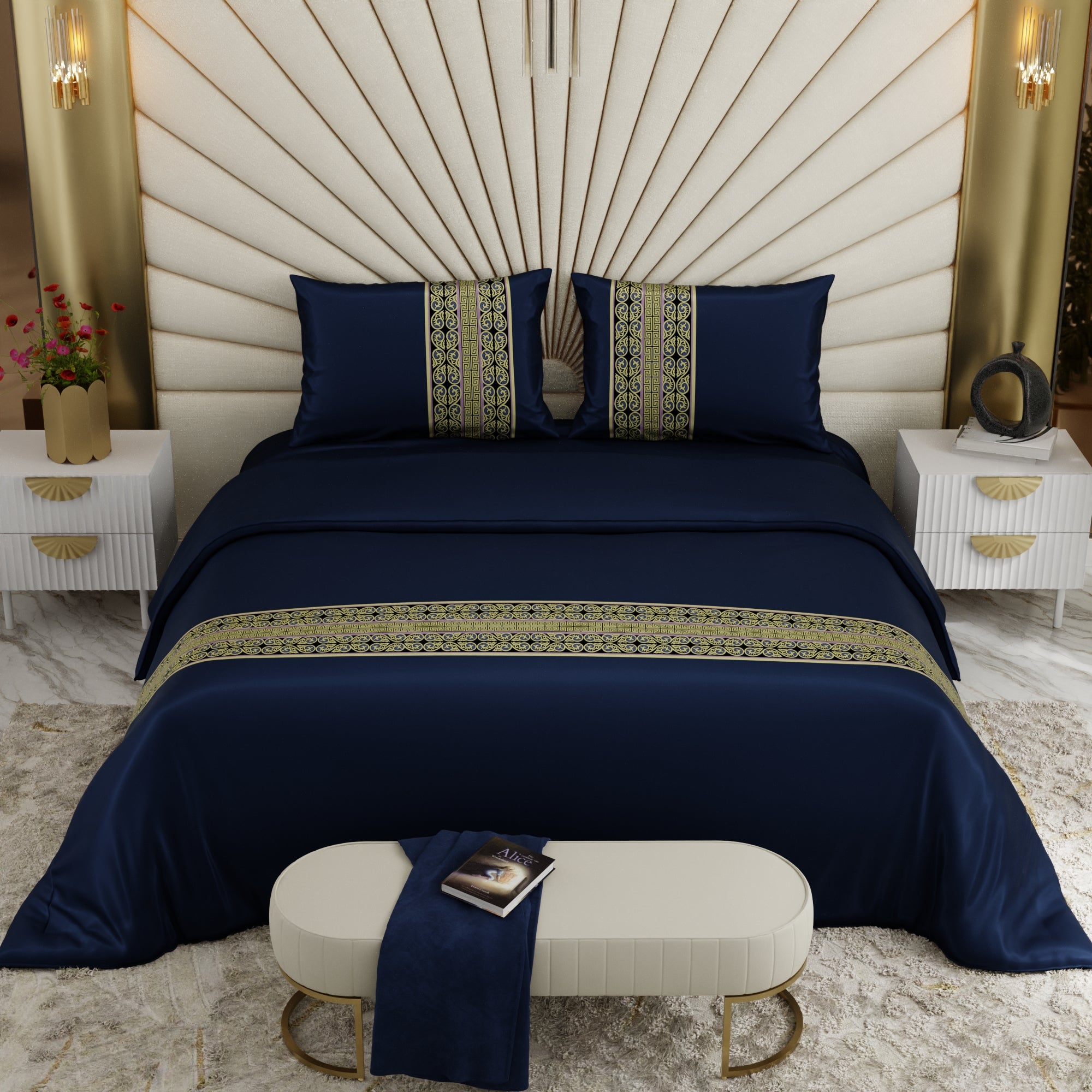 Imperial Indigo Comforter Set