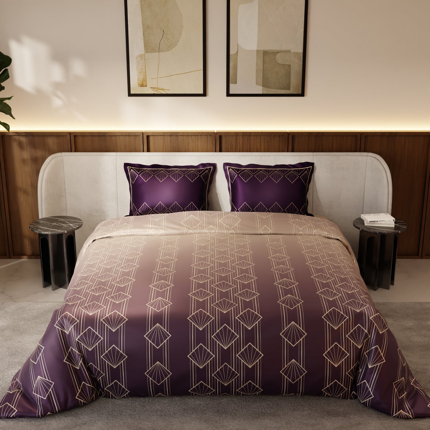 Plum Radiance Comforter