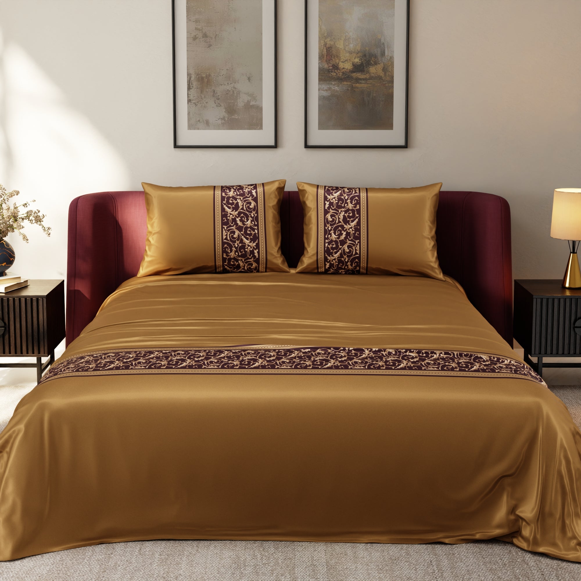 Grandeur of the Sun King Bedsheet Set