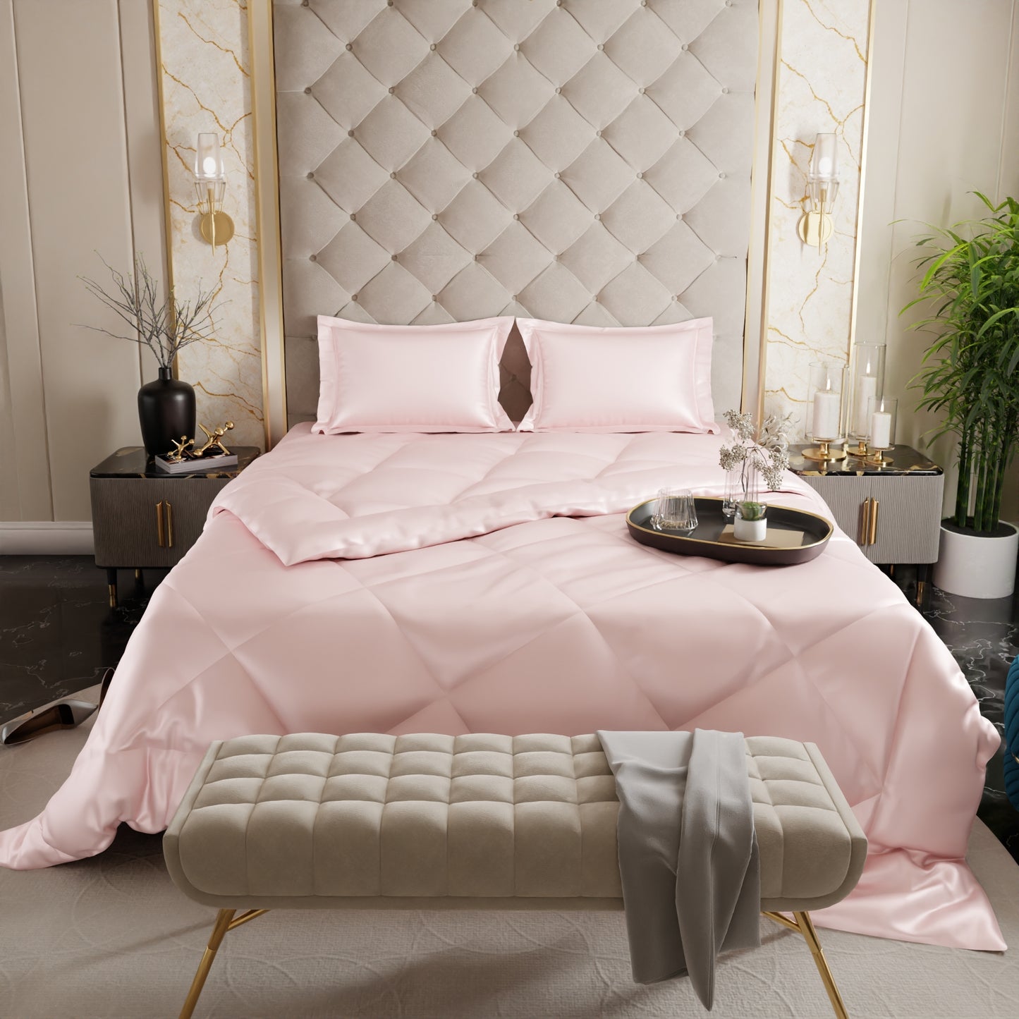 Blushing Pink Comforter