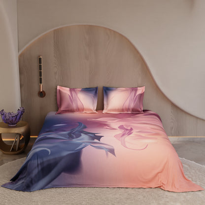 Sunset Stage 100% Cotton	Bedsheet Set
