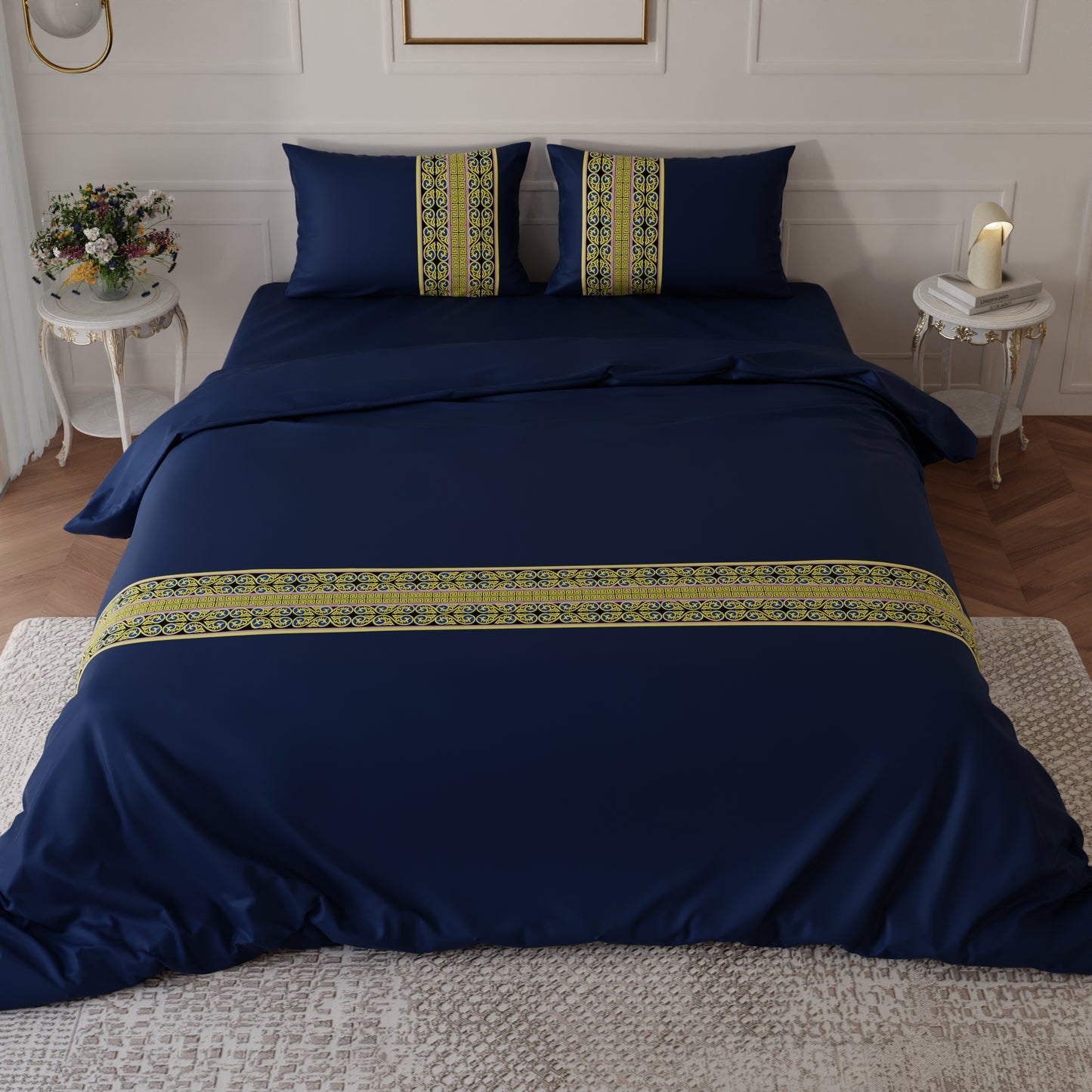 Imperial Indigo Comforter Set