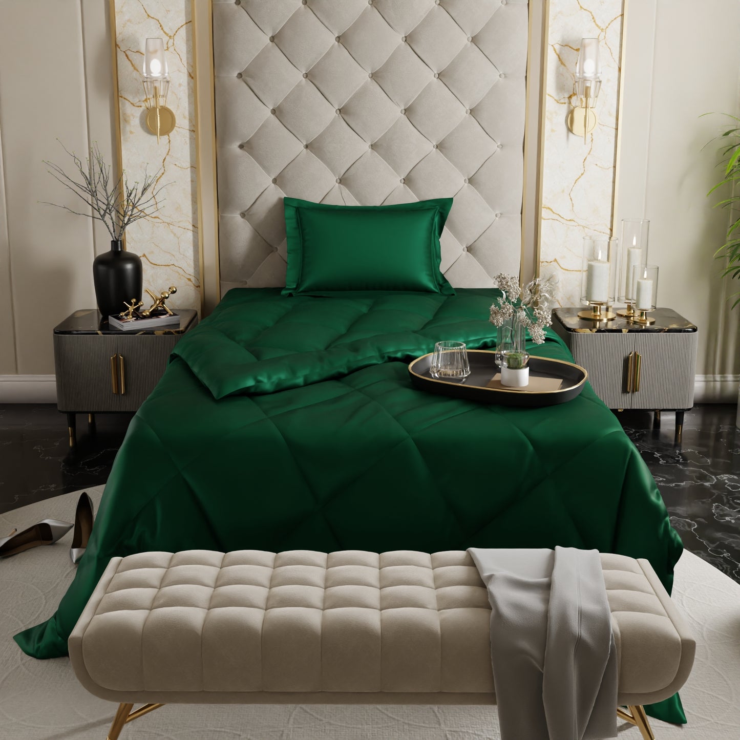 Emerald Green Comforter