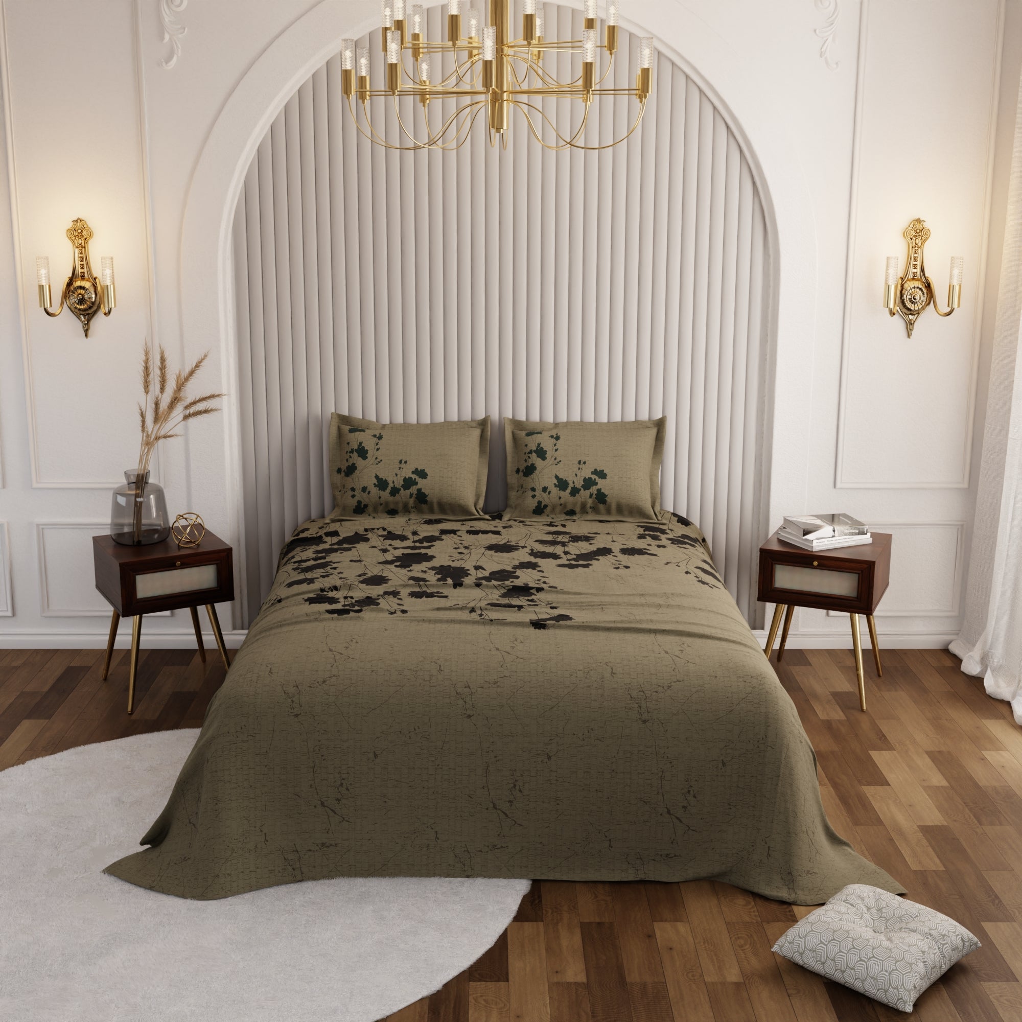 Ochre Shade	Bedsheet Set