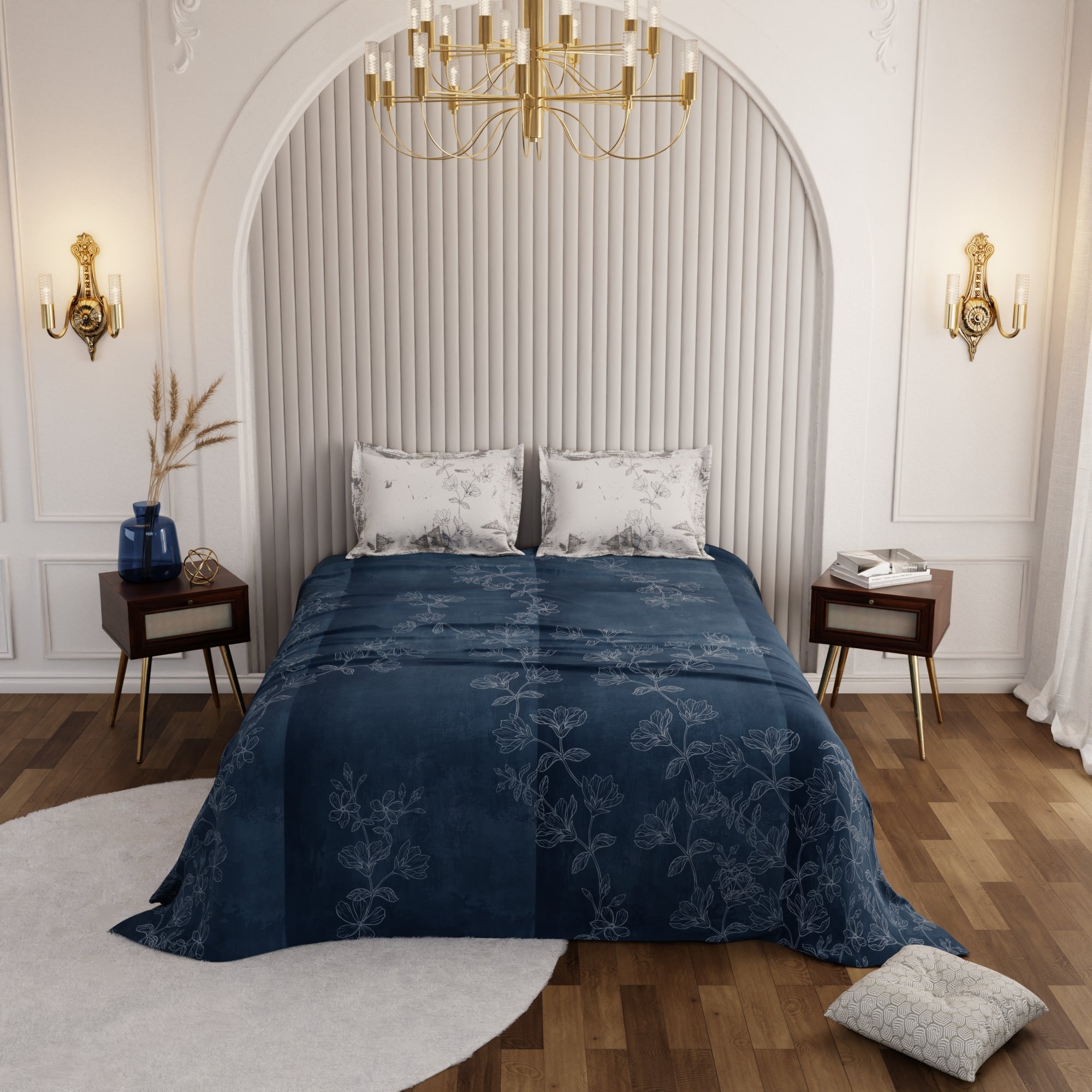 Blue Patina Bedsheet Set