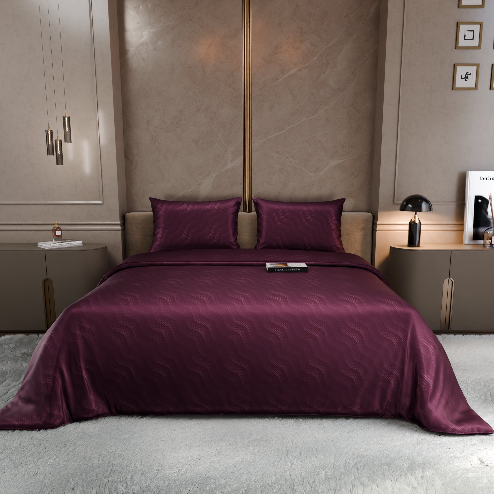 Burgundy Bliss Comforter