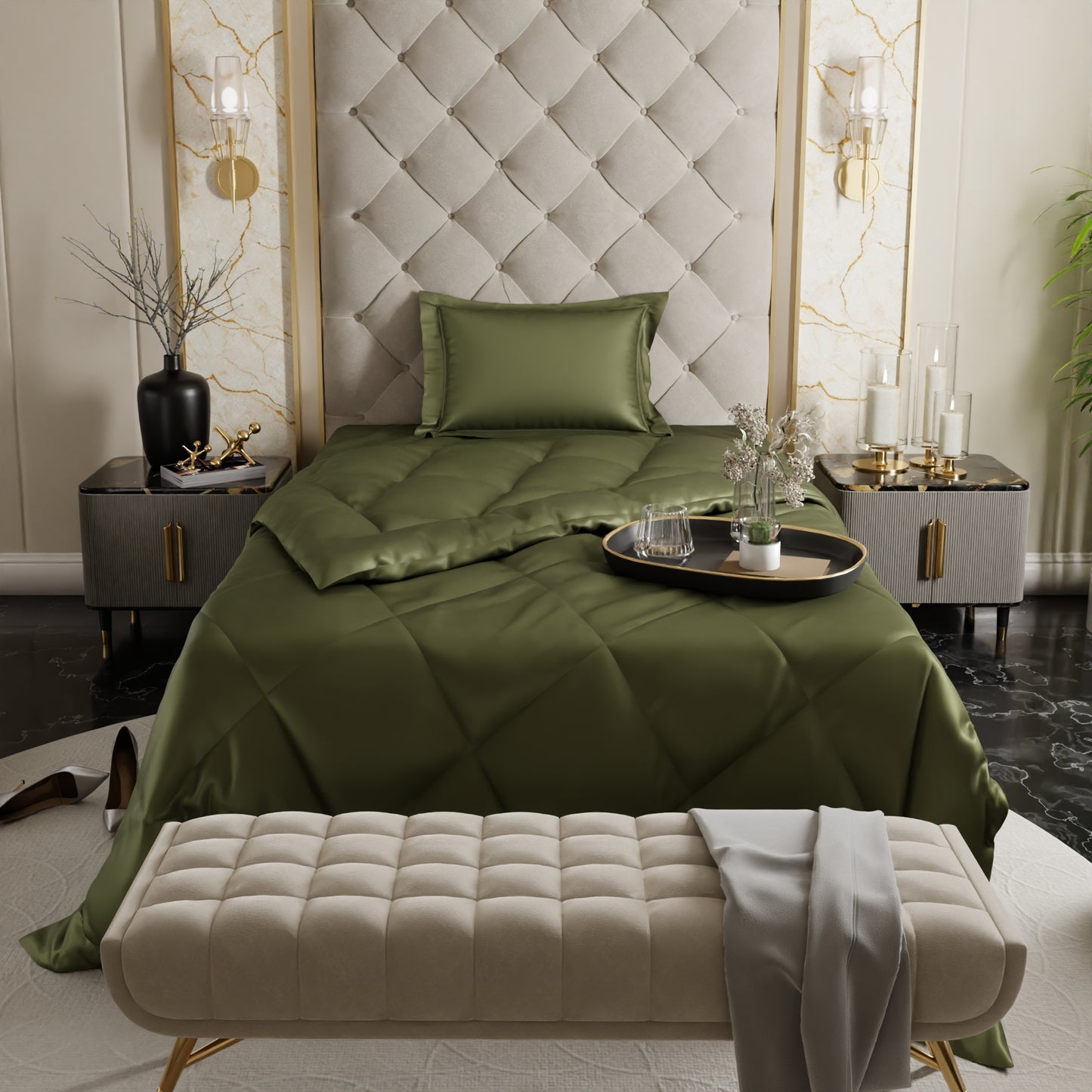 Olive Oasis Comforter