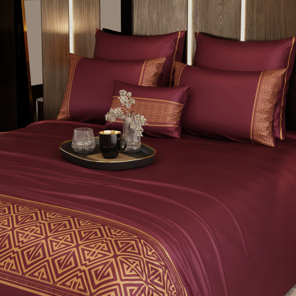 Majesty's Merlot 6 Piece Bedsheet Set