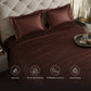 Hot Chocolate Flat Bedsheet Set