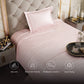 Blushing Pink Flat Bedsheet Set