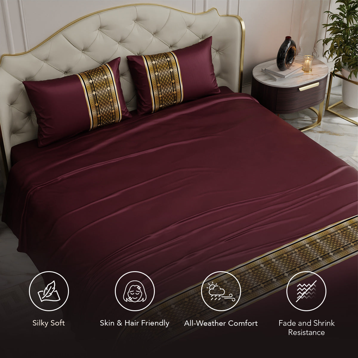 Royal Treasures Bedsheet Set