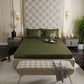 Olive Oasis Fitted Bedsheet Set