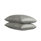 Silk-Like Harbour Mist Pillow Covers - Set of 2