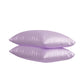 Silk-Like Lilac Affair Pillow Covers - Set of 2