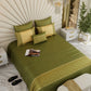 Regal Olive 6 Piece Bedsheet Set