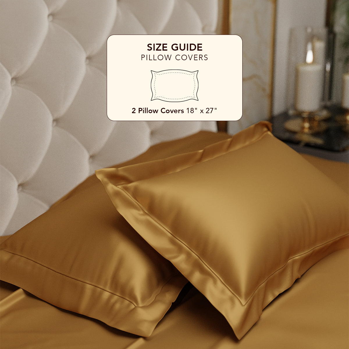 Eternal Glow Pillow Covers - Set of 2