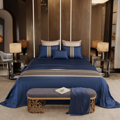 Sapphire Splendour 6 Piece Bedsheet Set