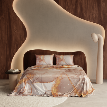 Serenade in Champagne Bedsheet Set