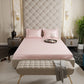 Blushing Pink Fitted Bedsheet Set