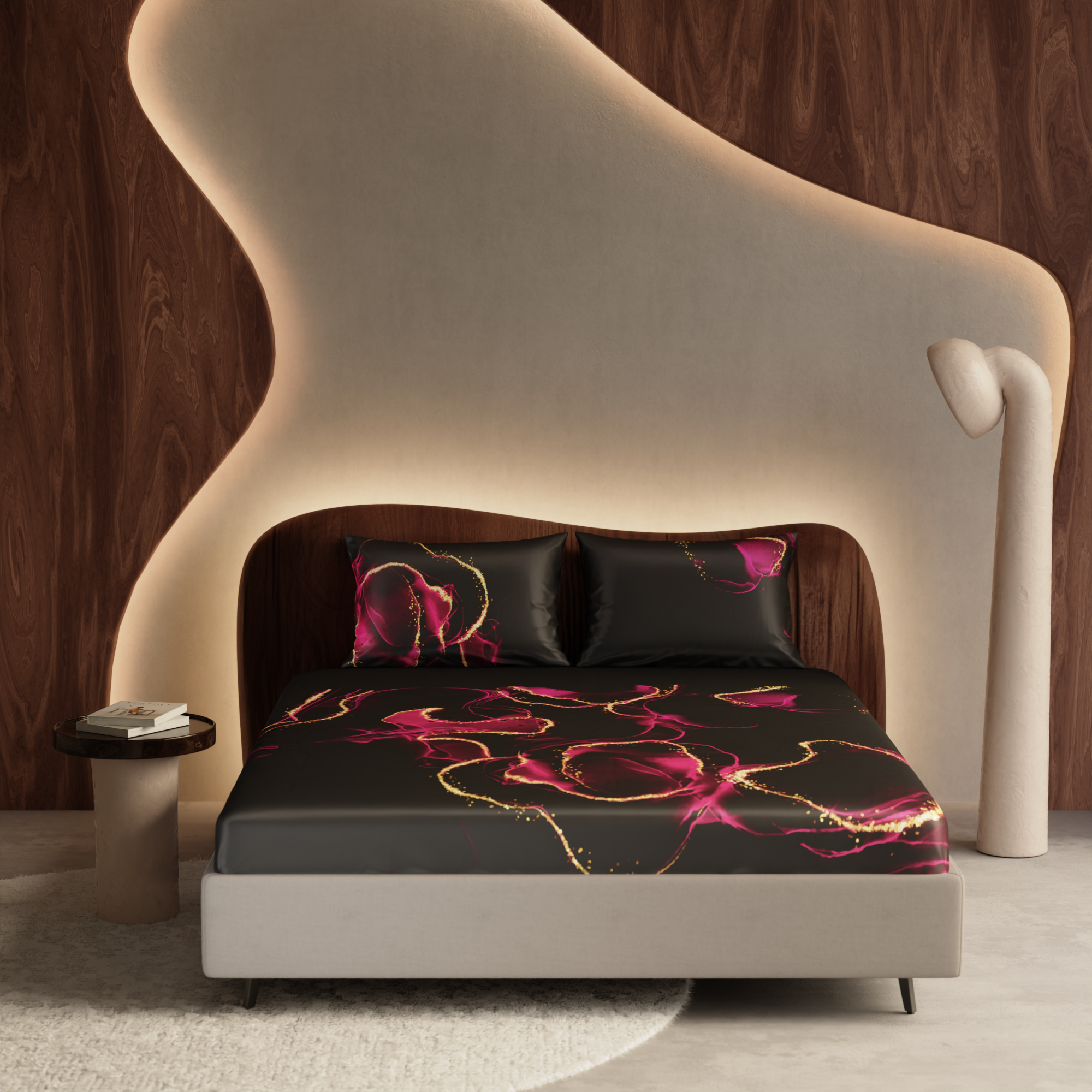 Bloom of Eternity Fitted Bedsheet Set